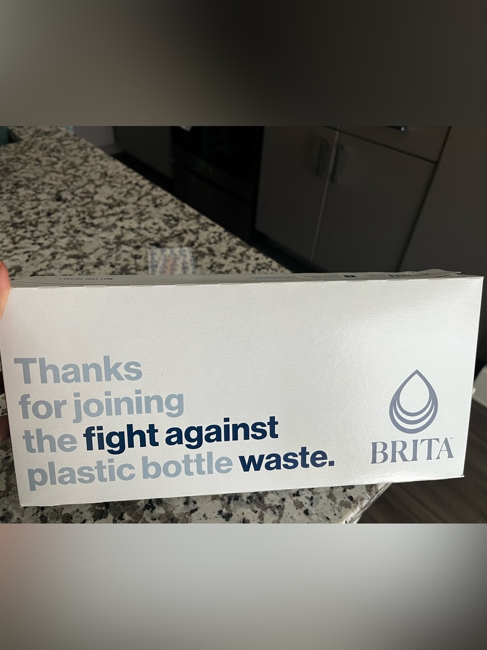 Brita White and Blue Replacement Filter Box
